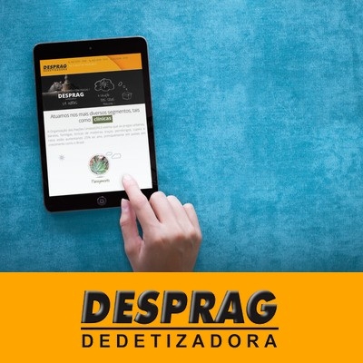 Desprag Dedetizadora - PRODUÇÃO DE CONTEÚDO WEB 